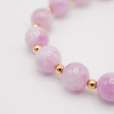Kunzite Infinity Grande Bracelet