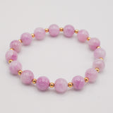 Kunzite Infinity Grande Bracelet