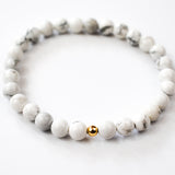 Howlite Solo Core Bracelet