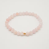 Morganite Solo Core Bracelet