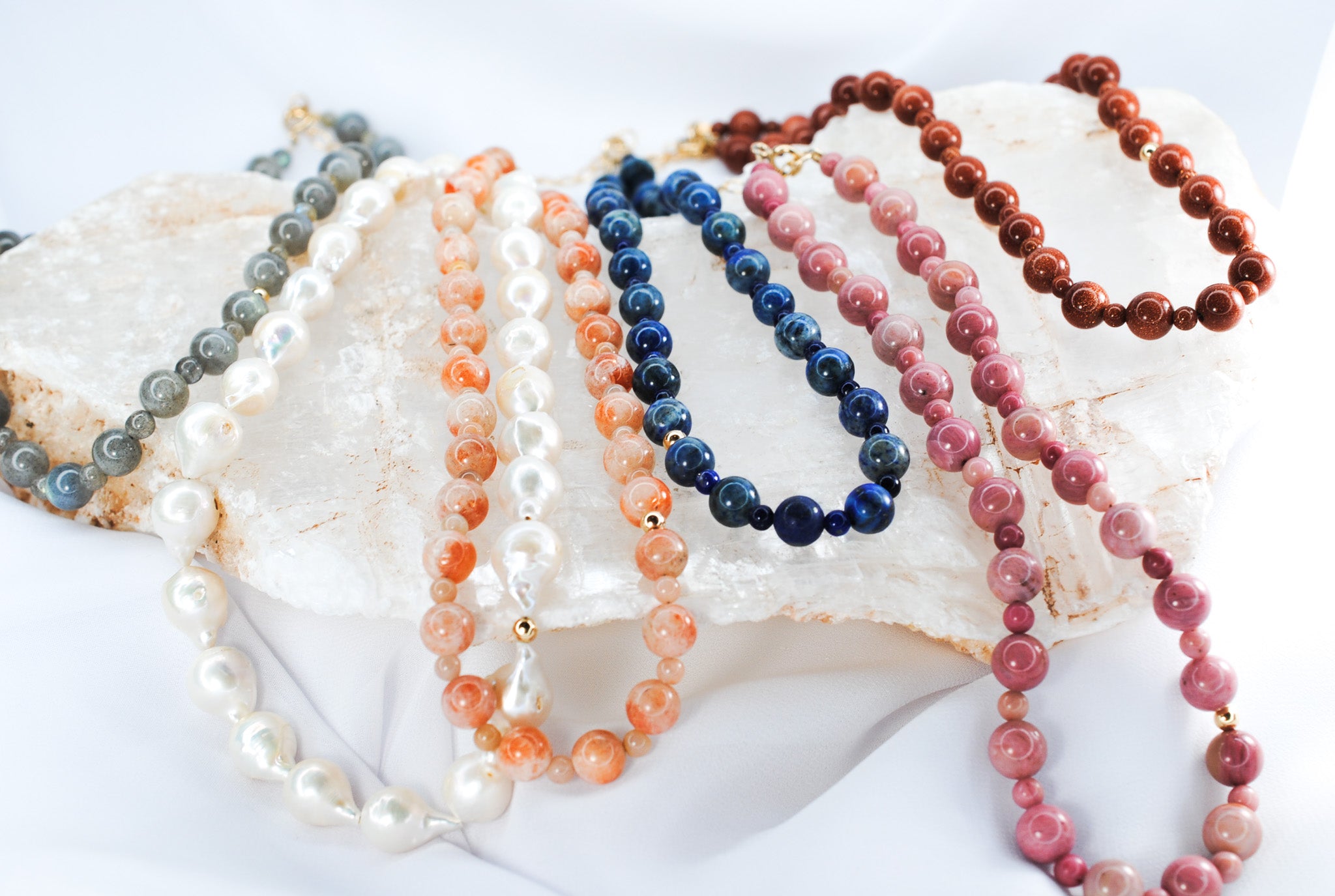 Gemstone Chokers