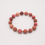 Rhodonite Infinity Grande Bracelet