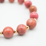 Rhodonite Infinity Grande Bracelet