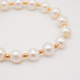 Freshwater Pearl Infinity Grande Bracelet