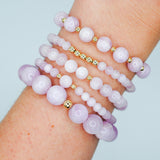 Kunzite Infinity Grande Bracelet