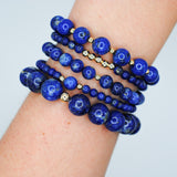 Lapis Lazuli Infinity Grande Bracelet