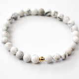 Howlite Solo Core Bracelet