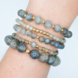 Labradorite Infinity Grande Bracelet