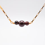 Garnet Genesis Necklace