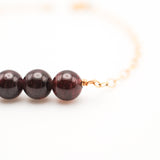 Garnet Genesis Bracelet