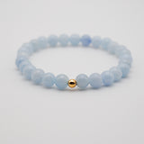 Aquamarine Solo Core Bracelet