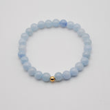 Aquamarine Solo Core Bracelet