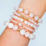 Morganite Solo Core Bracelet