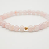 Morganite Solo Core Bracelet