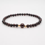 Garnet Horizon Bracelet