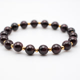 Garnet Infinity Grande Bracelet