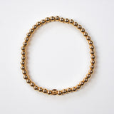 Citrine Solo Mini Gold Bracelet