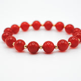 Carnelian Infinity Grande Bracelet