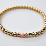 Queen Conch Solo Mini Gold Bracelet