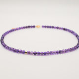 Amethyst Solo Mini Choker