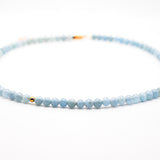 Aquamarine Solo Mini Choker