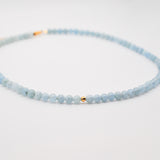 Aquamarine Solo Mini Choker