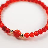 Carnelian Horizon Bracelet