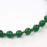 Aventurine Infinity Grande Choker