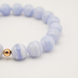 Blue Lace Agate Solo Grande Bracelet