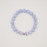 Blue Lace Agate Solo Grande Bracelet