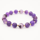 Amethyst Infinity Grande Bracelet