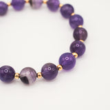 Amethyst Infinity Grande Bracelet