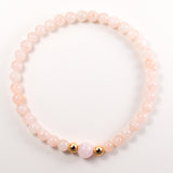 Morganite Horizon Bracelet