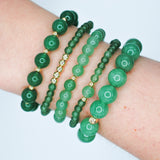 Aventurine Infinity Grande Bracelet