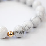 Howlite Solo Grande Bracelet