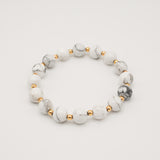 Howlite Infinity Grande Bracelet