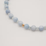 Aquamarine Infinity Grande Choker