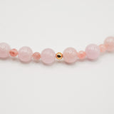 Morganite Infinity Grande Choker