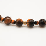 Tigers Eye Infinity Grande Choker