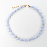 Blue Lace Agate Infinity Grande Choker