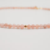 Morganite Solo Mini Choker