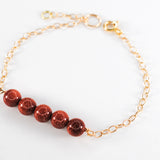 Goldstone Genesis Bracelet