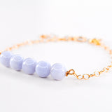 Blue Lace Agate Genesis Bracelet