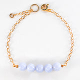 Blue Lace Agate Genesis Bracelet