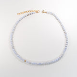 Blue Lace Agate Solo Mini Choker