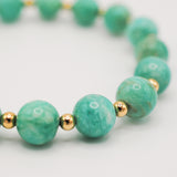 Amazonite Infinity Grande Bracelet